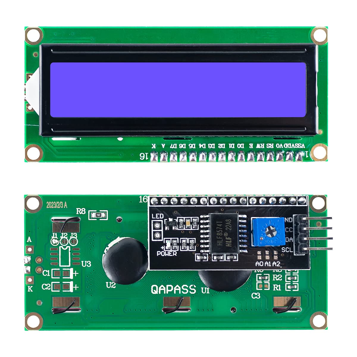 16x2 LCD Screen Module