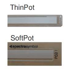 Linear ThinPots - Touch Sensitive Potentiometers